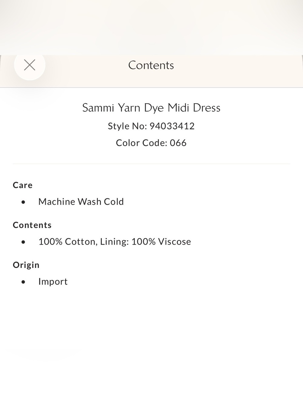 ‼️SOLD‼️NWT: Free People Sammi Yarn Dye MIDI Dress - Picture 6 of 6